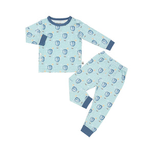 Long Sleeves Pajama Set, Hot Air Balloon