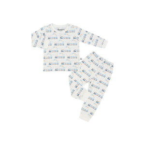 Long Sleeves Pajama Set, Train