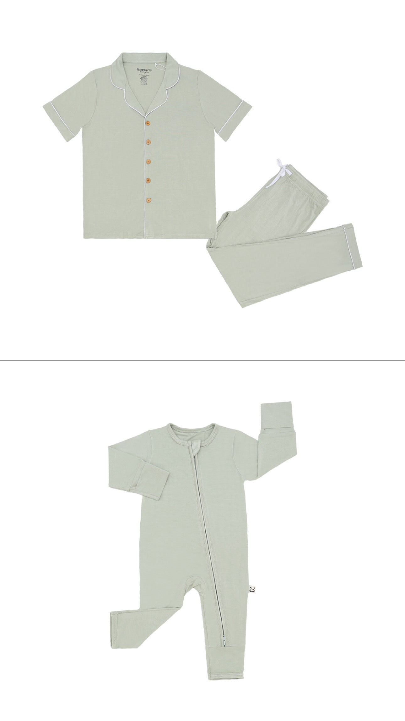 Mom and Me - Mistletoe Green(Infant set)