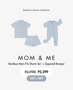 Mom and Me - Glacier Blue (Infant set)