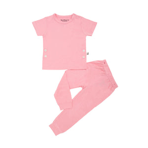 Pajama Set, Peony Pink