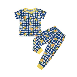 Short Sleeves Pajama Set, Limone