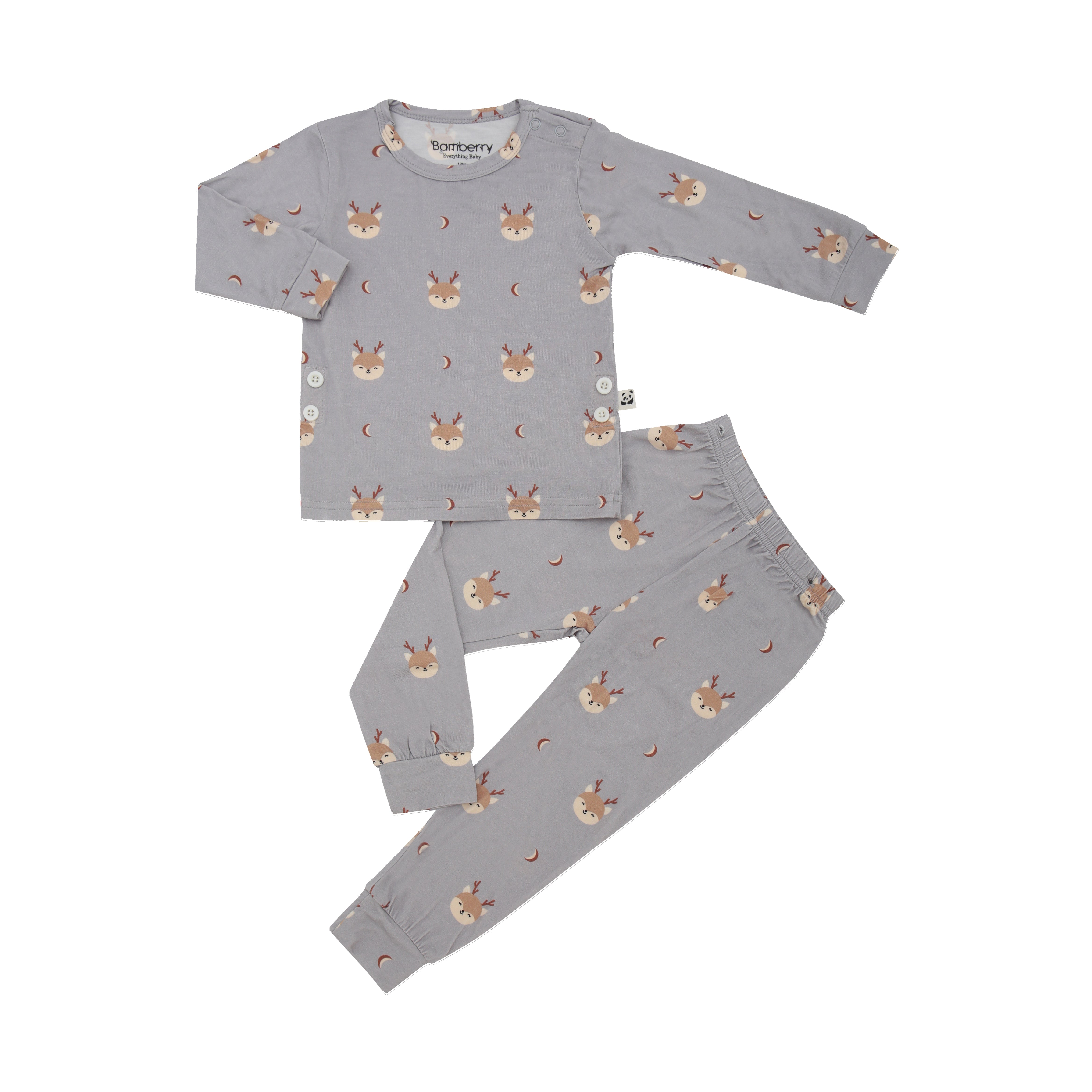 Long Sleeves Pajama Set, Deer