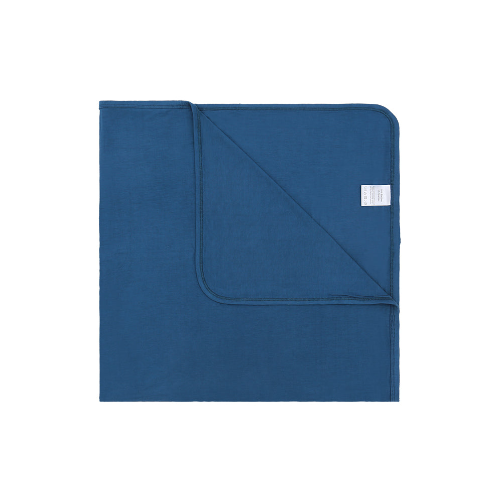 Bamboo Stretch Swaddle, Deep Lagoon