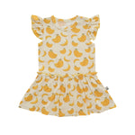 Load image into Gallery viewer, Flutter Dress Baby, Saging (Banana)
