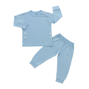 Pajama Set, Dusty Blue