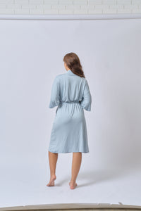 Mommy Robe, Cerulean Blue