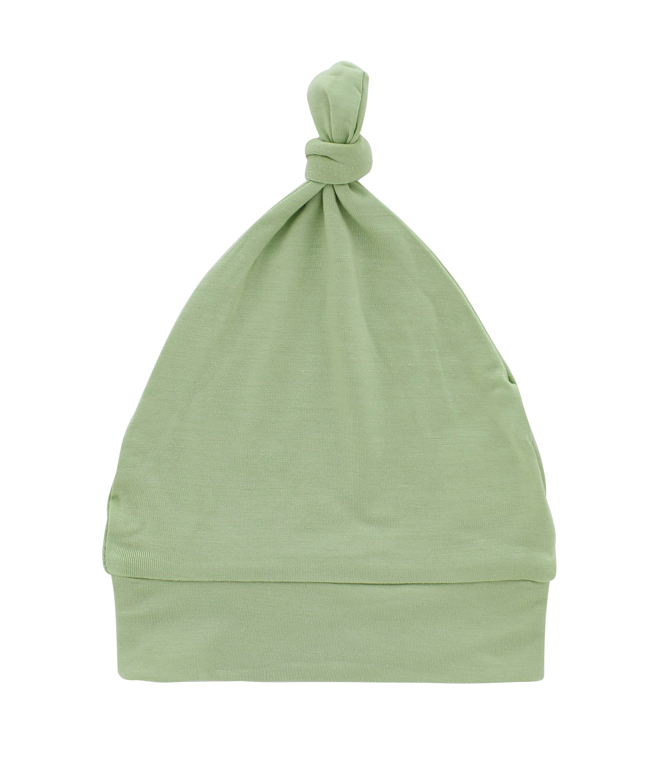 Knotted Hat, Pastel Green