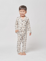 Load image into Gallery viewer, Long Sleeves Button Down PJ Set, Whale
