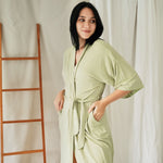 Load image into Gallery viewer, Mommy Robe, Pastel Green
