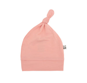 Knotted Hat, Peach Pink